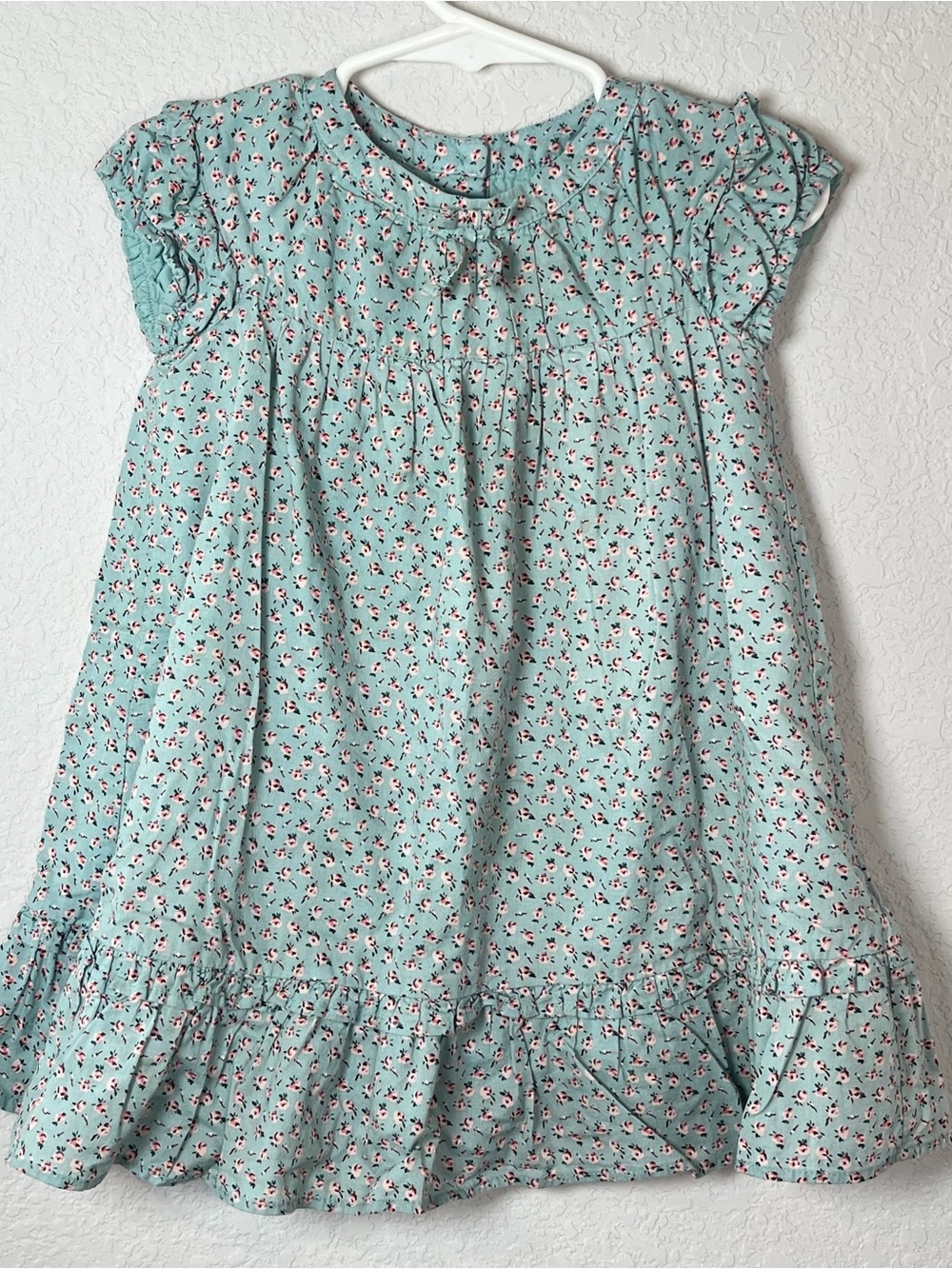 Janie and Jack Cottagecore Boho Prairie Floral Dress